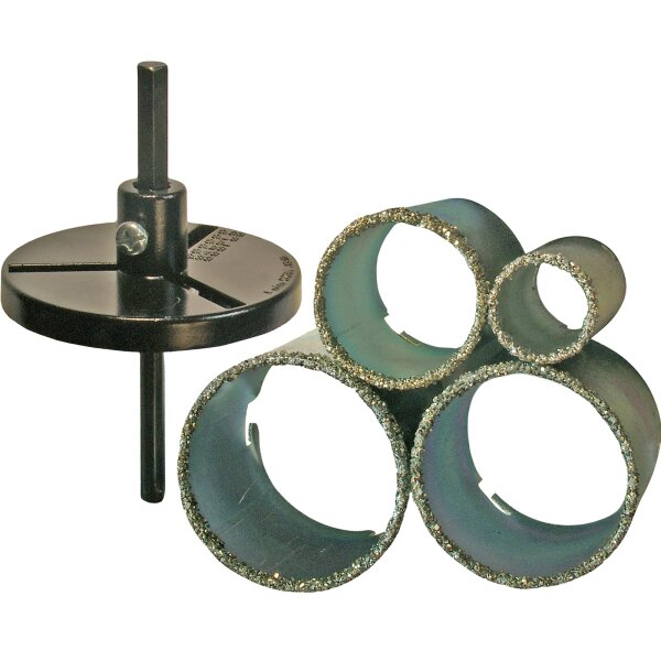 BGS Fliesen-Bohrkronen-Satz, 6-teilig, 33-73 mm