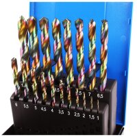 BGS Spiralbohrersatz, HSS, 1-10 mm