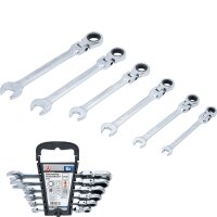 BGS DIY Maul-Ratschenring-Schlüssel-Satz, 8-19 mm,...
