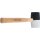 BGS Gummihammer | Hickory-Stiel | schwarz-weißer Kopf | Ø 63 mm | 840 g