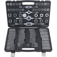 TECPO Gewindeschneider Satz, M2-M18, 110-teilig