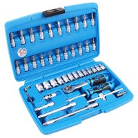 BGS Steckschlüsselsatz 6,3 (1/4), 46-teilig
