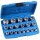 BGS Gear Lock Steckschlüsseleinsätze 12.5 mm 1/2", 19-tlg.