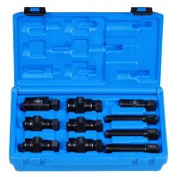 BGS Polrad Abzieher Set 10-tlg für Motorrad / Polradabzieher M14 x 1.5  bis M24 x 1.0