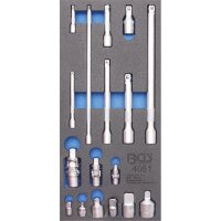 1/3 Werkstattwageneinlage: Verlängerungs-, Adapter-...