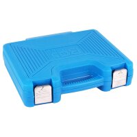 BGS Kraft-Steckschlüssel-Einsatz-Satz Sechskant, tief | Antrieb Innenvierkant 12,5mm (1/2") | SW 10-24mm | 10-tlg: