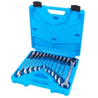 BGS Ratschenring-Maulschlüssel Set, 8-19 mm,12-teilig, umschaltbar