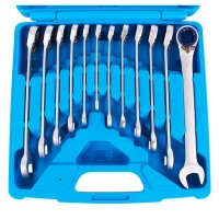 BGS Ratschenring-Maulschlüssel Set, 8-19 mm,12-teilig, umschaltbar