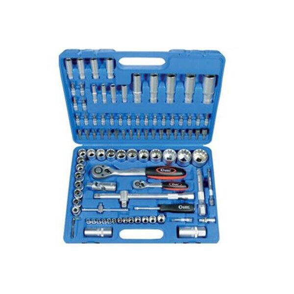 BGS Ratschenkasten Knarrenkasten Universal Schrauben für 6 + 12 Kant Zoll E-Profil