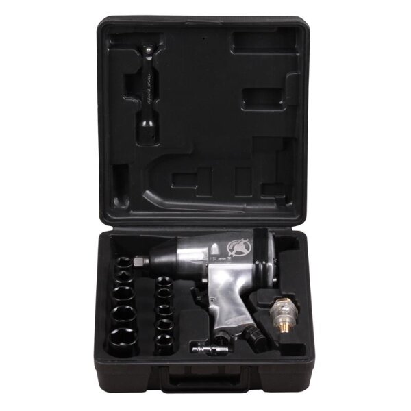 BGS DIY Druckluft-Schlagschraubersatz, 12,5 (1/2), 320 Nm, 16-tlg.