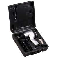 BGS DIY Druckluft-Schlagschraubersatz, 12,5 (1/2), 320 Nm, 16-tlg.