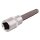 BGS Bit-Einsatz, 12,5 (1/2), Innen-6-kant, 100 mm lang, 9 mm
