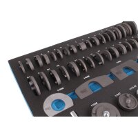 BGS 2/3 Werkstattwageneinlage: Bremskolben-Rückstellsatz, 50-tlg.