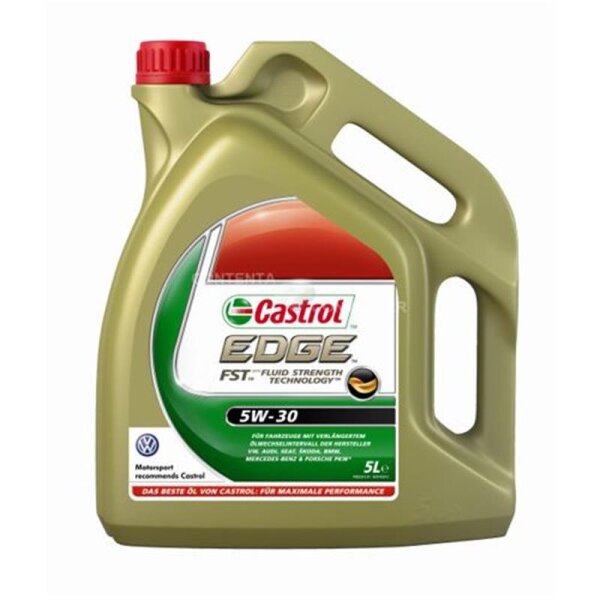 Castrol EDGE FST 5W-30 Motoröl 1x5 Liter VW 504 00 507 00 Audi BMW MB LongLife 3