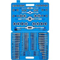 BGS Gewinde-Schneid-Satz, Zoll und Metrisch kombiniert, 110-tlg.