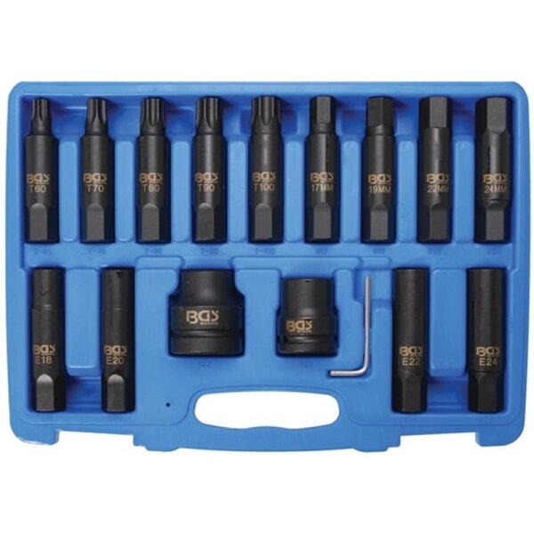 BGS LKW-Bitsatz 20 (3/4) + 25 (1), 16-tlg.