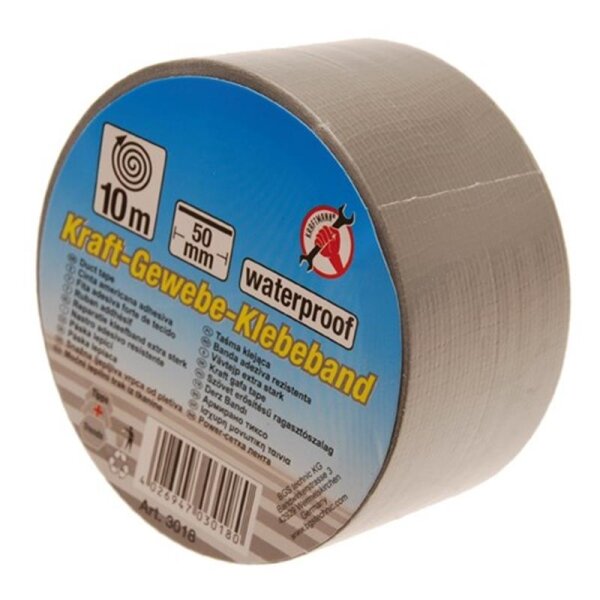 BGS DIY Gewebeband, 50 mm x 10 m
