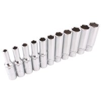 BGS Steckschlüssel Werkzeug Satz 11-tlg....