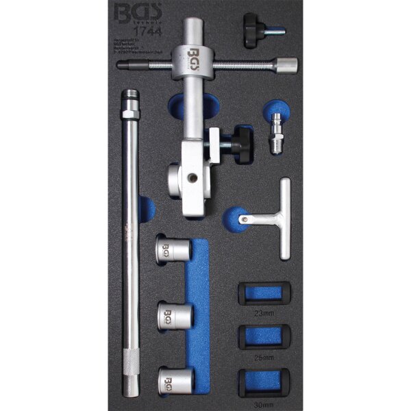 BGS Druckluft-Ventilfederspanner-Satz, 15-tlg.