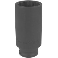 TECPO Vielzahn Kraft Steckschlüssel Nuss 1/2 Zoll,...