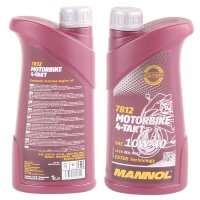MANNOL 10W-40 ESTER Technology 4-Takt Motorbike, 1L