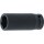BGS Kraft-Steckschlüssel-Einsatz Sechskant, tief | Antrieb Innenvierkant 12,5 mm (1/2") | SW 22 mm