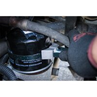 BGS Ölfilter-Bandschlüssel | Federbandstahl | Alu-Druckguss | Ø 110-155mm