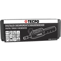 TECPO Digitaler Drehmoment-Schraubendreher 1/4", 0.3-8 Nm