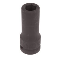 BGS Kraft-Steckschlüssel-Einsatz Sechskant, tief | Antrieb Innenvierkant 20 mm (3/4") | SW 18 mm