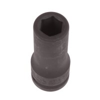 BGS Kraft-Steckschlüssel-Einsatz Sechskant, tief | Antrieb Innenvierkant 20 mm (3/4") | SW 18 mm