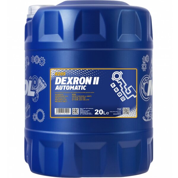 MANNOL Automatic ATF Dexron II, 20L