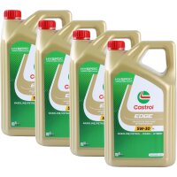 4x CASTROL 5W-30 EDGE TITANIUM FST, 5L