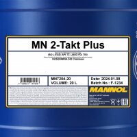 MANNOL 2-Takt Plus, 20L