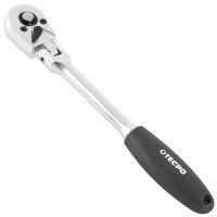 TECPO Gelenkknarre 1/4" Ratsche flexibel mit Schnellverschluss