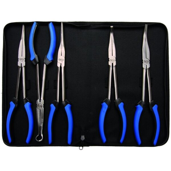 BGS Langbeck-Zangen-Satz, 290 mm, 5-tlg.