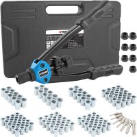 TECPO Nietmutternzangen Satz M3-M12, 110-teilig