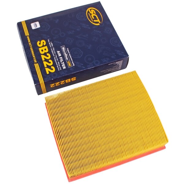 SB222  SCT Luftfilter Motor Filter für VAG, BMW, Opel und Vauxhall