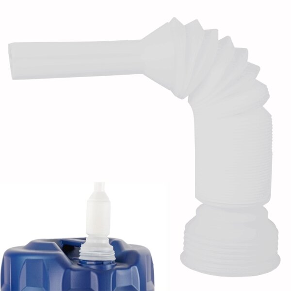 MANNOL Motoröl Einfülltrichter Flexible Tube für 20 Liter Gebinden