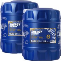 2x MANNOL Energy Premium 5W-30, 20L