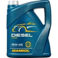 4x MANNOL Diesel 15W-40, 5L