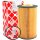 FEBI BILSTEIN Ölfilter + Schraube + FANFARO 5W-30 LSX Longlife III, 5 Liter