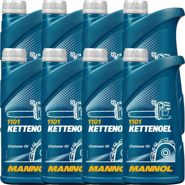 8x MANNOL Kettenöl, 1L