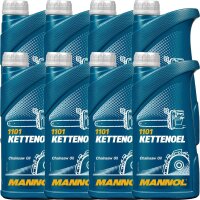 8x MANNOL Kettenöl, 1L
