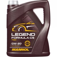 3x MANNOL Legend Formula C5 0W-20, 5L