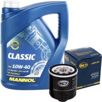 SCT Ölfilter + MANNOL Classic 10W-40, 5 Liter