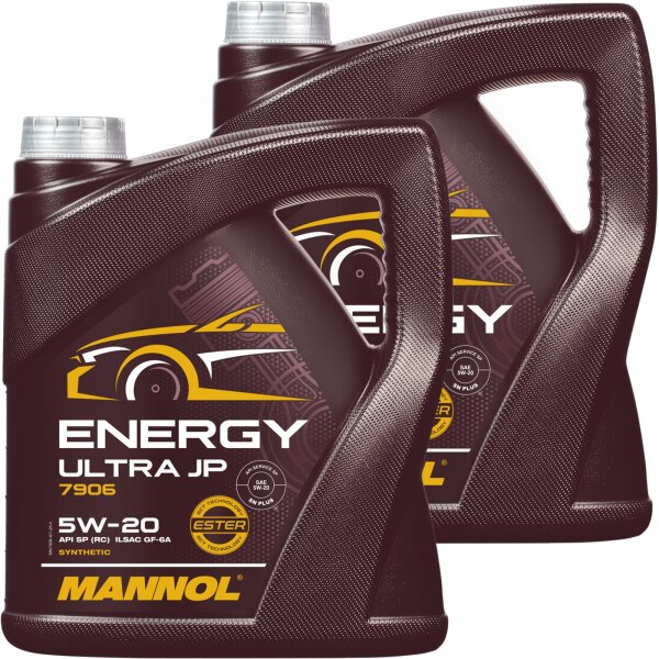 2x MANNOL Energy Ultra JP 5W-20 API SN, 4L
