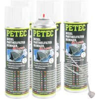 5x PETEC Dieselpartikelfilterreiniger, 400 ml