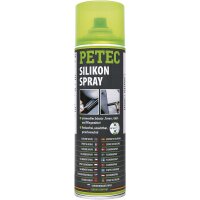 6x PETEC Silikonspray, 500 ml