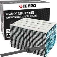 1200x TECPO Klebegewichte Auswucht Gewichte, 5g +...