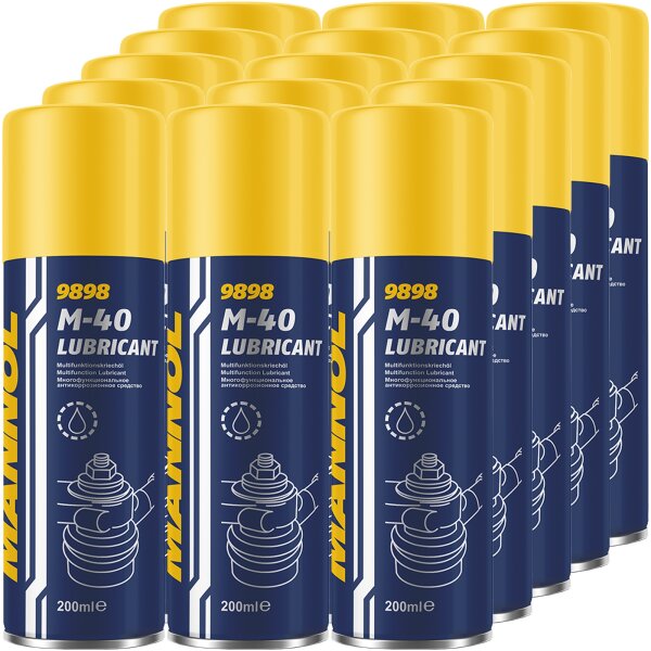 15x M-40 Lubricant Reinigung & Wartung, 200 ml